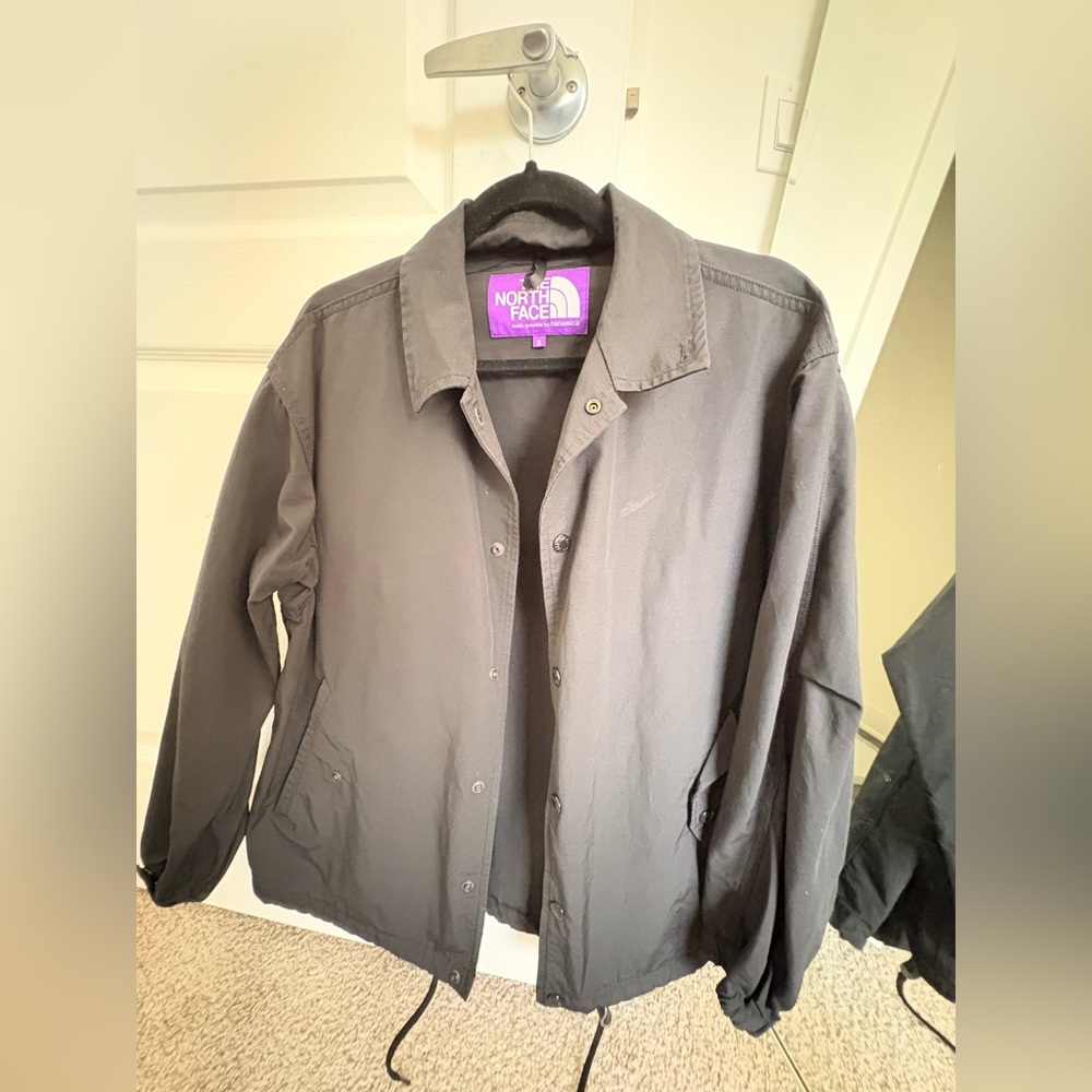 The North Face Black Jacket (purple label)